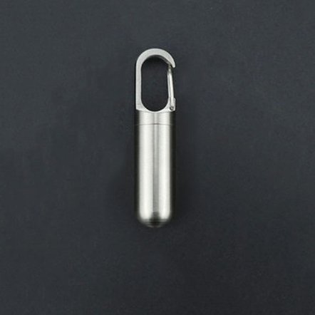 Caixa de comprimidos prática e estanque em aço inoxidável - Innovoda