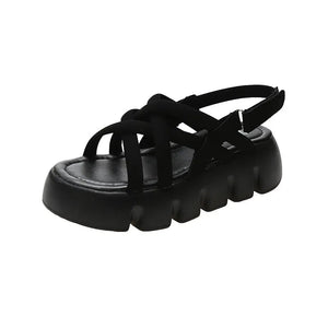 Chique de verão: Sandálias femininas de estilo aberto - Innovoda