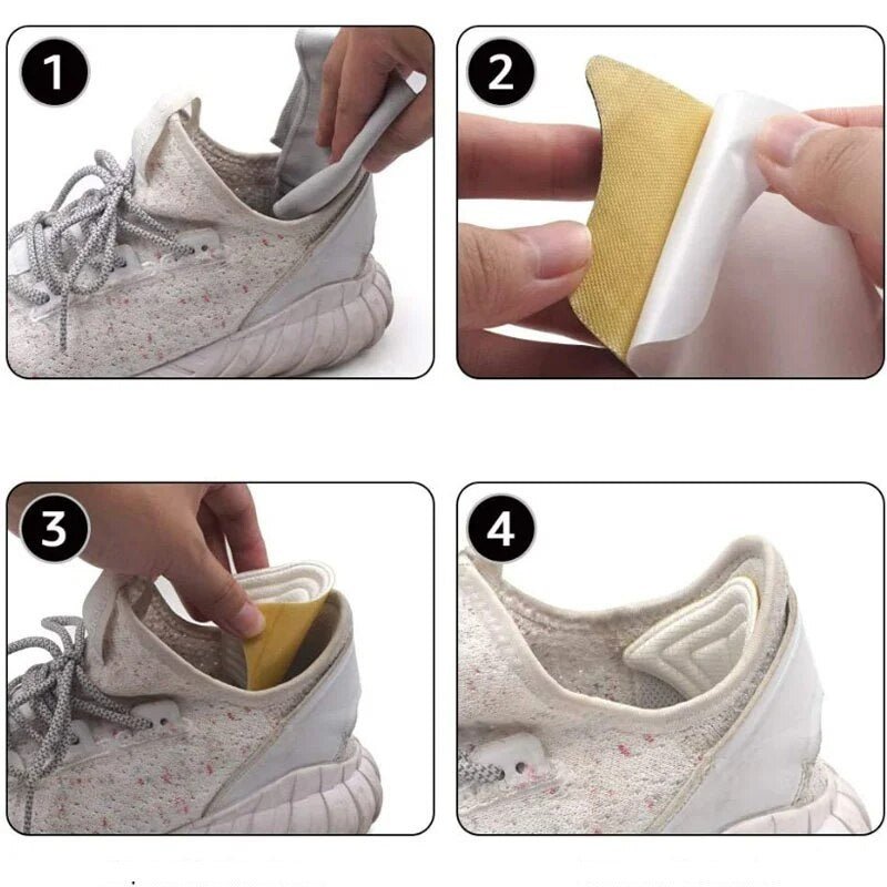 Conforto e alívio das dores nos pés: palmilhas de calcanhar