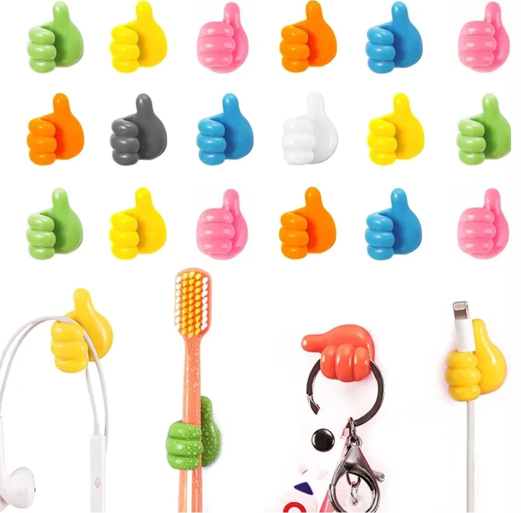 Control sencillo: pulgares adhesivos