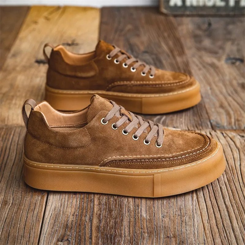 Eleve o seu passo: Ténis de luxo em pele genuína - Innovoda