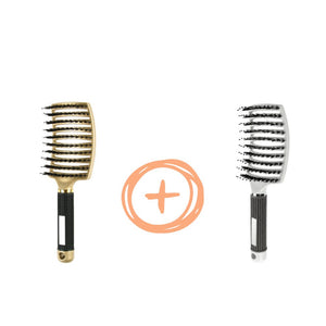 Escova de cabelo desenredante 1 escova comprada = 1 escova grátis - Innovoda