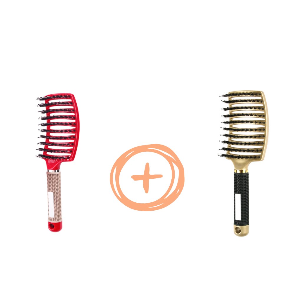 Escova de cabelo desenredante 1 escova comprada = 1 escova grátis - Innovoda