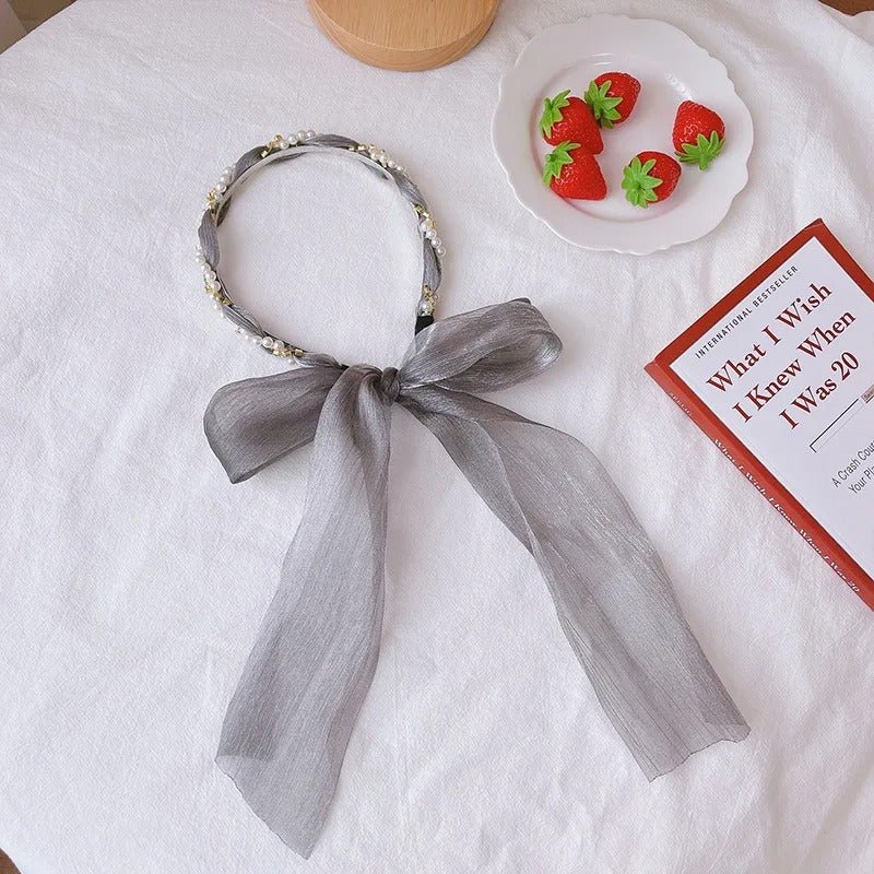 Faixa de cabeça com fita retro - Innovoda