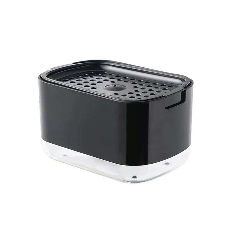 Limpeza da cozinha sem esforço: Dispensador de sabão com suporte para esponja - Innovoda