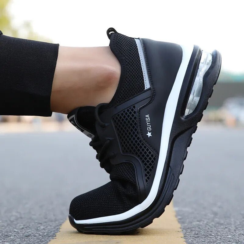 Máximo conforto e segurança: Sapatos com biqueira de aço - Innovoda