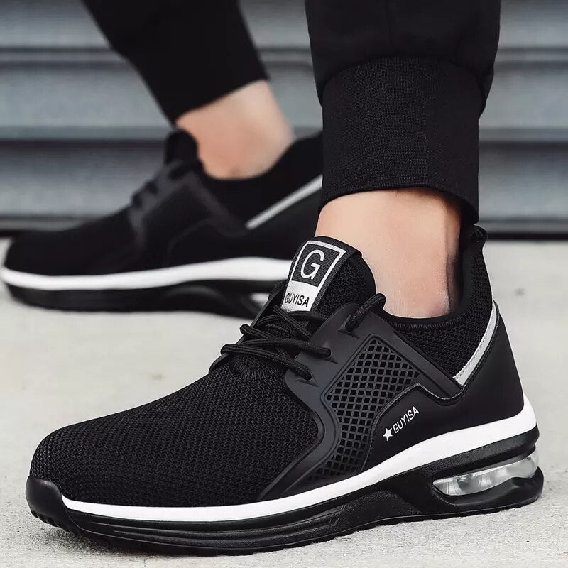 Máximo conforto e segurança: Sapatos com biqueira de aço - Innovoda