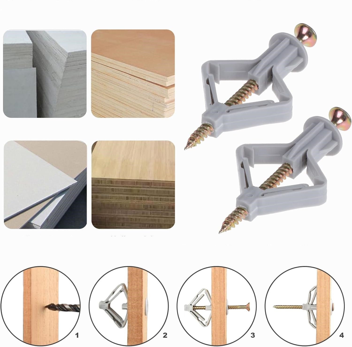 Parafuso de cavilha de expansão de borboleta - Innovoda