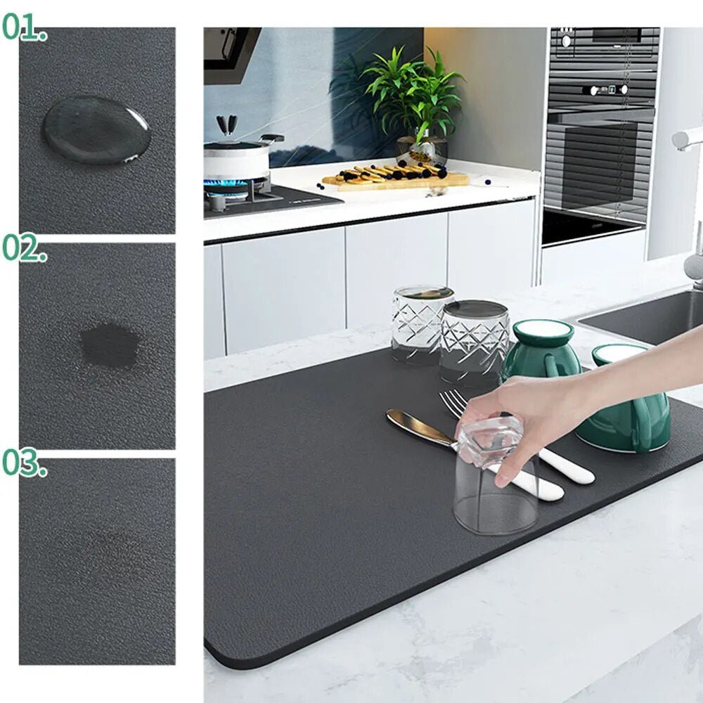 Revolucione a sua cozinha com o nosso tapete de secagem de louça de qualidade superior - Innovoda