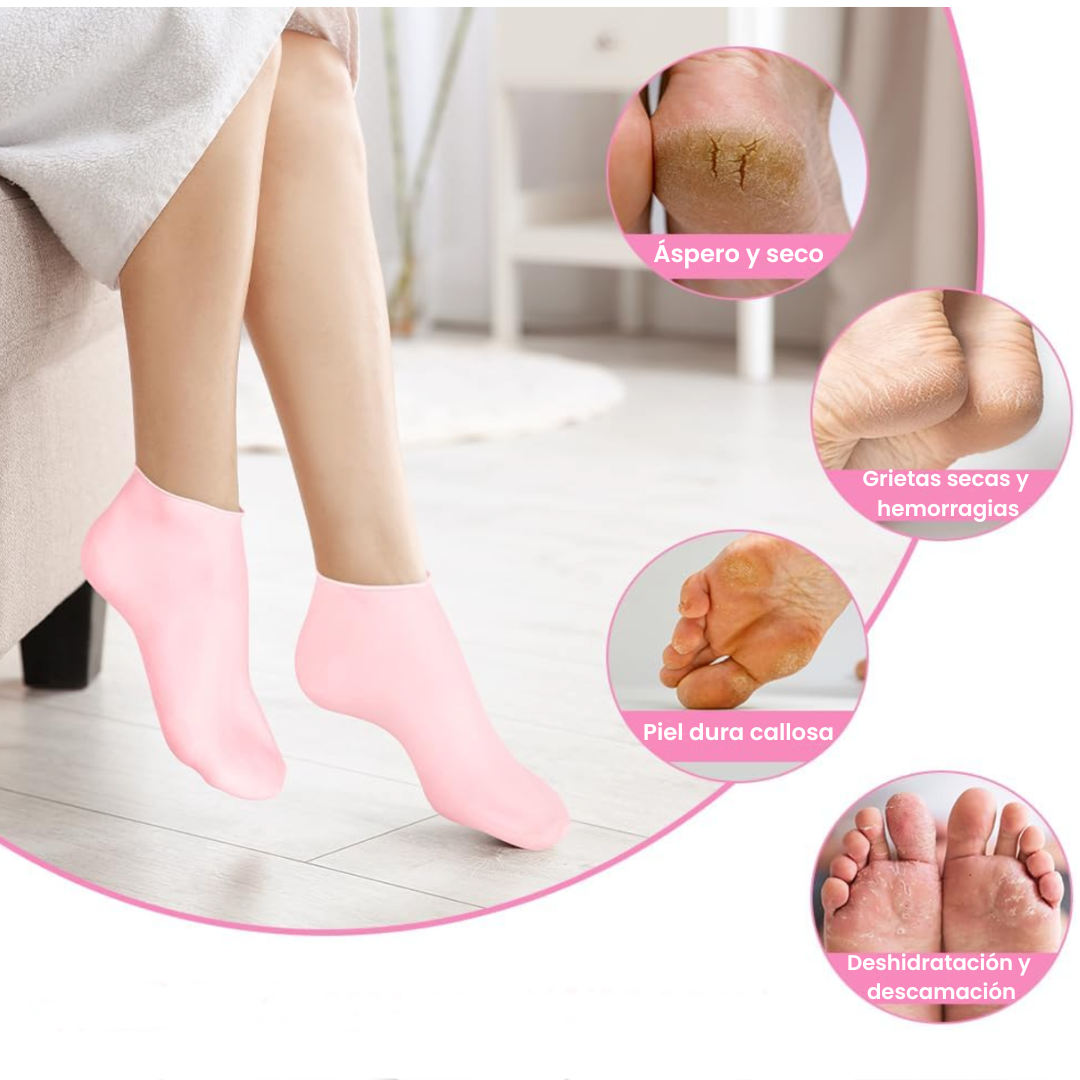 Calcetines de silicona spa (2+1 gratis)