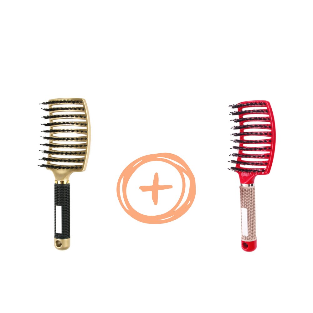 Escova de cabelo desenredante 1 escova comprada = 1 escova grátis - Innovoda