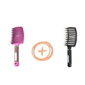 Escova de cabelo desenredante 1 escova comprada = 1 escova grátis - Innovoda