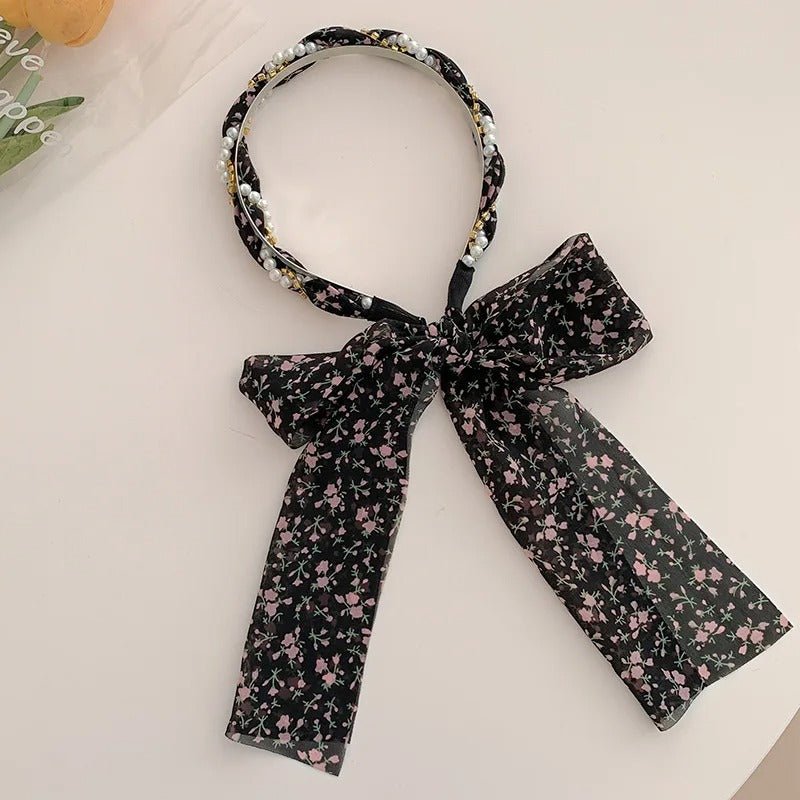 Faixa de cabeça com fita retro - Innovoda