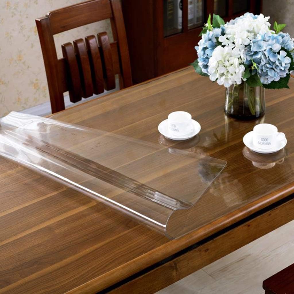 Proteção de mesa simplificada: Película protetora transparente para toalhas de mesa - Innovoda