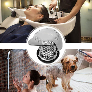 Proteção eficaz do ralo: Coletor de pêlos do chuveiro em aço inoxidável - Innovoda